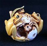 Big Apple Brown Netsuke